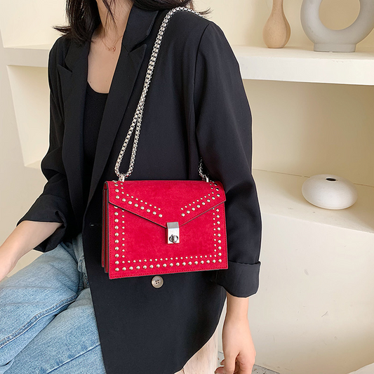 Crimson Chic Bag